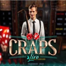 Live Craps logo by Evolution at Bigwin Casino