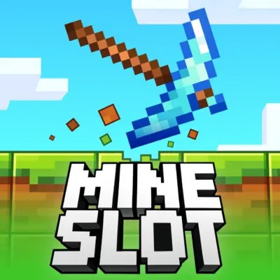 Mine slot logo by InOut at Bigwin Casino