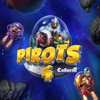 Slots logo of Pirots 4 from ELK Studios at Bigwin Casino